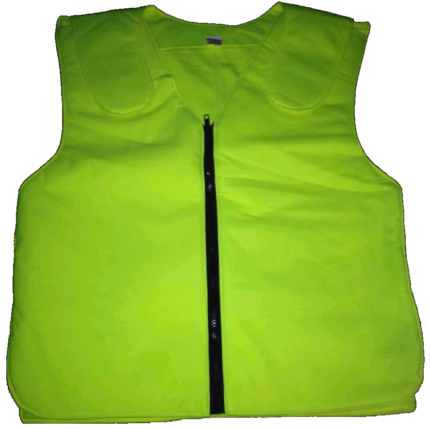 Polar Vest (Hi-Vis) Personal Body Cooling Vest Phase Change